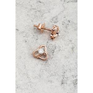 ต่างหูเม็ดเล็กสุดหรูต่างหูเม็ดเดี่ยวสำหรับผู้หญิงชุดเครื่องประดับเพชรสำหรับงานปาร์ตี้ - Product Image 3