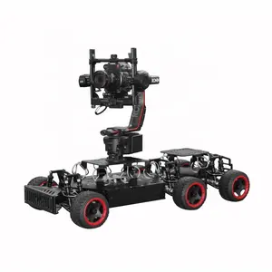 Attrezzatura per la produzione di Film 360 tour virtuali trasmissione sportiva in diretta 6x6 3 assi Gimbal RC Car