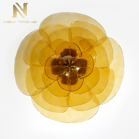 Lustre de style contemporain pour décoration intérieure, villa, appartement, salon, luminaire suspendu en verre LED