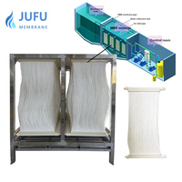 Structure à haute résistance 740 ㎡   Système de traitement par bioréacteur à membrane PVDF pour système d'épuration des eaux usées de type conteneurisé