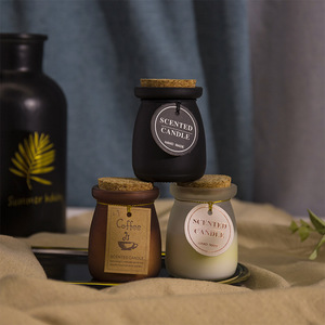 Vela Aromática en Frasco de Vidrio, Sin Humo, Cera de Soya Vegetal, Aroma Romántico, Regalo Creativo para Bodas y Cumpleaños - Product Image 1