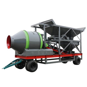 Mobile Betonmischanlage: Die ultimative Lösung, unterstützt von einer Mini-Kleinbetonpumpe und einem kleinen Betonmischer. - Product Image 5