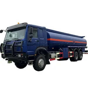 20m3 Howo Brandstof Verstrekking Vrachtwagen 400pk Olietank Opslag Truck