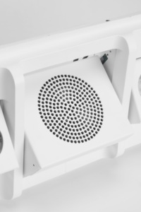 La <span class=keywords><strong>lampe</strong></span> son et lumière deux en un est utilisée dans la salle de conférence de diverses stations de télévision photographiques - Product Image 3