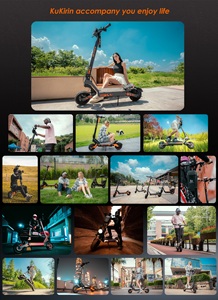 EU Stock 45 km/h velocità Max 800W motore Brushless 48V 15Ah batteria 55 chilometri gamma 10 "pneumatici sottovuoto KuKirin G2 Scooter elettrico - Product Image 6