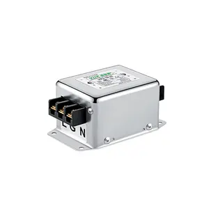Filtro de potencia EMI monofásico de CA 220V Rohs Aprobado RFI LC RC Redes Alternativas para muestras de filtro Epcos disponibles