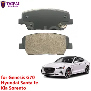 Plaquettes de frein pièces de voiture D1284 SP1247 58302-3NA00 pour Hyundai SANTA FE Genesis G70 Kia SORENTO