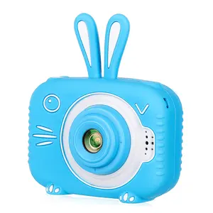 7.3V 400Mah Cartoon Kids Camera Children Fun Christmas Gift Digital Camera Built-In Games 2.0 Inch Child Toy Camara Para Nios