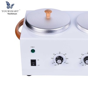 Nuovo Scaldacera Elettrico a Doppio Serbatoio per <span class=keywords><strong>Uomo</strong></span> e Donna con Coperchio per Depilazione Completa del Corpo - Product Image 2