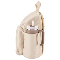 Sac à langer multifonctionnel grande capacité avec matelas à langer, crochet pour poussette, pochette pour bagage, sac à dos à couches, sac de voyage pour bébé