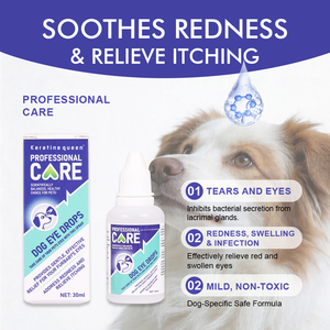 Gouttes oculaires 100 % naturelles pour chiens : Apaisent les rougeurs et soulagent les démangeaisons – Soin quotidien doux pour les yeux des animaux – Vente en gros et approvisionnement personnalisé - Product Image 4