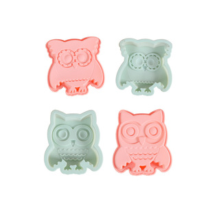 Stampo da forno in Silicone a buon mercato fai da te simpatico gufo a forma di animale gelatina mousse set da forno muffin cioccolato che fa fornitori - Product Image 2