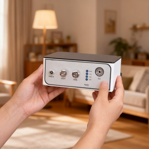 เครื่องผลิตออกซิเจนแบบพกพาพร้อมแบตเตอรี่ 3L/นาที 110V-240V กระเป๋าใส่เครื่องชาร์จในรถยนต์เครื่องออกซิเจนเครื่องฟอกอากาศรับประกัน POC-01B - Product Image 4