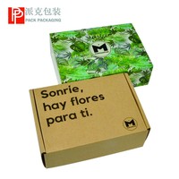 Boîtes d'expédition en carton ondulé imprimées sur mesure, écologiques, recyclables, toutes tailles, emballage pliable en carton avec logo