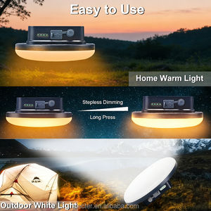 Linterna LED Recargable de Alta Resistencia Alecter Solar APH-L159, Magnética, Impermeable IP65, 2800 Lúmenes, para Camping y Emergencias - Product Image 2