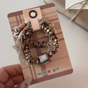 Ensemble de bandeaux élégants en dentelle rétro pour femmes avec élastique à haute élasticité - Accessoire pour cheveux, cadeau de fête - Product Image 6