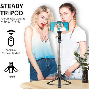 Q08, <span class=keywords><strong>L08</strong></span> stabilisateur de cardan 360 Rotation pour téléphone Selfi <span class=keywords><strong>Stick</strong></span> avec trépied caché Mobile vidéo de cardan à axe unique pour Tiktok - Product Image 3