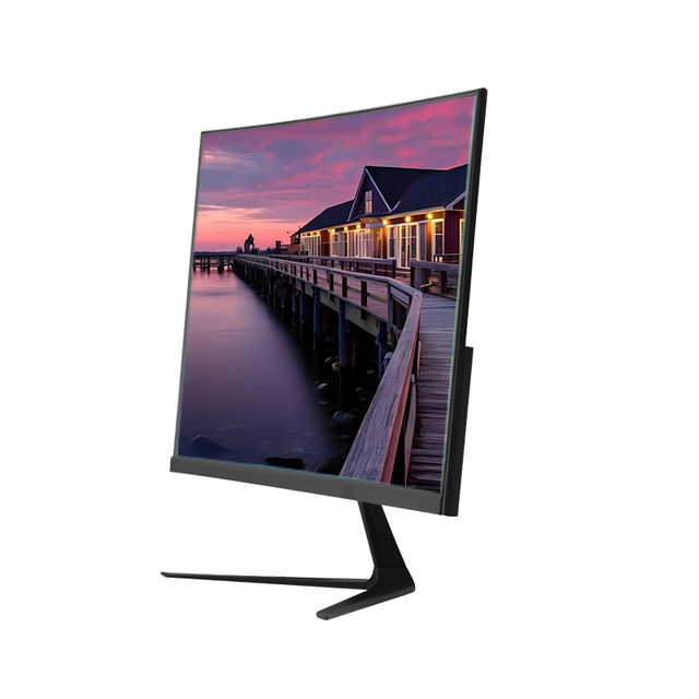 Factory Direct 24 Inch Frameless IPS Screen Computer PC Monitor 100Hz Gaming with Fixed Adjustable Base for Desktop