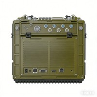 Radio Dua Arah Jarak Jauh Frekuensi Hopping SDR HF VHF UHF Multi-band Taktis untuk Komunikasi Militer