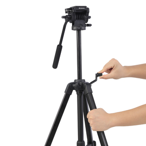 <span class=keywords><strong>BENRO</strong></span>-trípode profesional de aleación de aluminio para fotografía, accesorio para teléfono móvil DSLR, color negro, T891 - Product Image 4