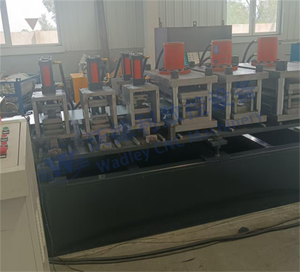 Distribution Box Cantilever Type Mental Roll Forming Machine Steel Enclosure Electronic Cabinet Making Machine - Product Image 3