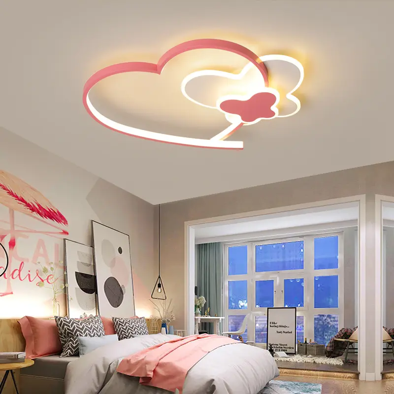 2023 Modern Child Love Eye Lamp Room Led Ceiling Light Fixtures For Bedroom