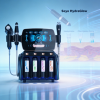 Système d'hydrodermabrasion 3 en 1 pour un nettoyage en profondeur, une exfoliation, analyseur de peau pour utilisation en spa