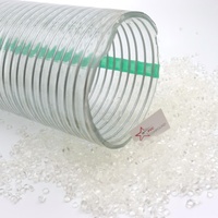 Granulés de PVC de qualité extrusionnelle haute transparence pour tuyaux d'eau transparents et tubes flexibles