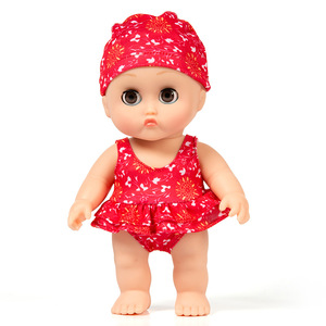 Muñeca de vinilo con boca abierta, muñeca genial de 22 cm, muñeca de regalo moderna para niños y niñas que se puede cambiar de ropa. - Product Image 6