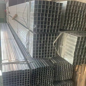 Chất lượng cao q235b mạ kẽm nhúng nóng ống vuông 50*100 40*60 60*80 mạ kẽm ống thép vuông - Product Image 1