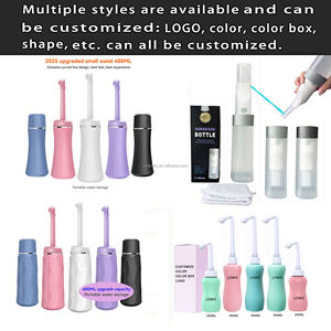 Nouvelle bouteille de lavage féminin grande capacité, facile à transporter, pour toilettes extérieures, bidet de voyage portable, pulvérisateur manuel Shattaf - Product Image 6