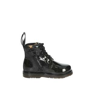 Bottines Grunland pour filles en cuir verni noir taille 88 PP0400 - Product Image 4