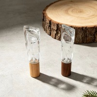 Flacon de parfum populaire en forme de dentifrice plat de 10 ml avec pulvérisateur et bille roulante, couleurs personnalisables pour l'emballage cosmétique