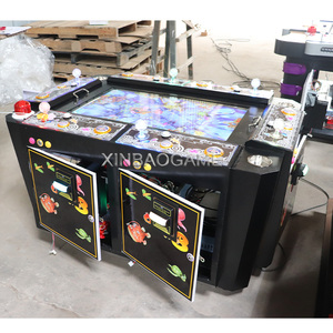 Mini borne de jeu vidéo de pêche d'intérieur, design compact, pour 6 joueurs, avec écran LCD 32 pouces, en métal, 1 an de garantie, Yj012 - Product Image 4