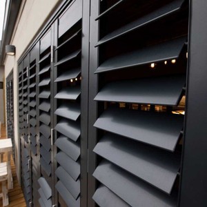 Volets d'armoires de cuisine de haute qualité volets de <span class=keywords><strong>plantation</strong></span> en bois et pvc et volets philippins - Product Image 5