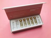 Boîte-cadeau d'emballage personnalisée en carton pour ampoules de peptides, flacons de sérum cosmétique de 2 ml, 3 ml, 5 ml, 10 ml