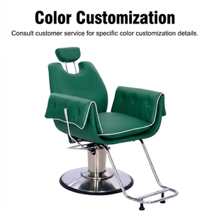 Silla de Barbero Giratoria Reclinable para Peluquería, Modelo 2026, Venta al por Mayor - Product Image 1