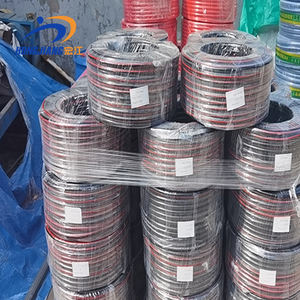 Tubo Flessibile in <span class=keywords><strong>PVC</strong></span> Trasparente Rinforzato con Fibra da 1 Pollice, Tipo Pelle di Serpente, per Lavaggio Auto, Irrigazione e Giardino - Product Image 5