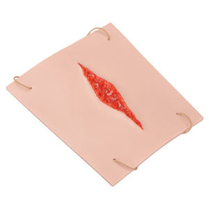 Modèle d'entraînement aux lacérations portable - Simulation de traumatisme sanguin réaliste, outil de pratique des premiers secours - Product Image 3