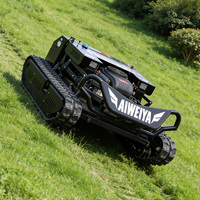 Tondeuse à gazon robotisée intelligente, autopropulsée, sans fil, automatique, moteur 459cc, télécommande