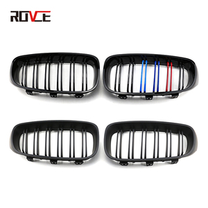 Grille pour BMW série 3 GT F34 2012-2020 Grille avant <span class=keywords><strong>de</strong></span> voiture en Fiber <span class=keywords><strong>de</strong></span> carbone Double sels Kit <span class=keywords><strong>de</strong></span> carrosserie - Product Image 2