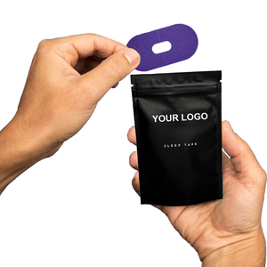 Cinta Bucal Personalizada Sin Látex, Adhesivo Fuerte, Suave, Altamente Elástica, de Algodón, Rayón y Bambú, Mejora la Respiración Nasal - Product Image 1