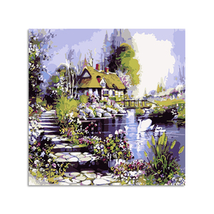 Kit de peinture par numéros HD sur toile acrylique, vente en gros directe usine, 40x50cm, taille personnalisable, nouveau style classique/postmoderne - Product Image 2