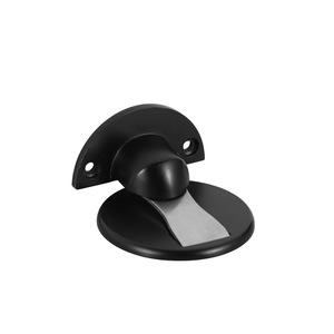 Butée de porte magnétique en acier inoxydable à fixation au sol, design minimaliste pour salle de bain, installation facile - Product Image 1