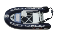 Bateau de pêche gonflable en PVC 3M, nouvelle conception, léger, en aluminium, haute vitesse, 300 RIB, luxe, 0,9T, à vendre
