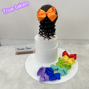 <span class=keywords><strong>Extension</strong></span> per Coda di Cavallo Sintetica Fujia per Bambine, Fibra Resistente al Calore, Riccioli Ondulati, Lunga Durata, Senza Grovigli, Stile I-Tip Pre-Incollato - Product Image 6