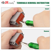 Outil de dépose de broches Deutsch JRready ST5231-1 pour contacts solides de taille 12, 16, 20, calibre de fil 12-22 AWG, kit d'outils de déconnexion de bornes