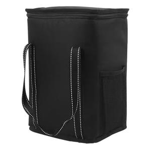 Bolsa de Picnic aislada de tela Oxford de nailon portátil personalizada, cubo enfriador de bebidas al aire libre de moda para vino, cerveza, bebida - Product Image 3