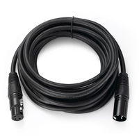 Câble de microphone XLR 10m mâle-femelle, connexion audio équilibrée pour microphone/câble XLR