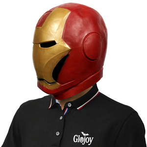 <span class=keywords><strong>Masque</strong></span> en latex d'horreur Iron Man pour maison hantée, escape room, accessoire d'Halloween, fête costumée, personnalisable - Product Image 6
